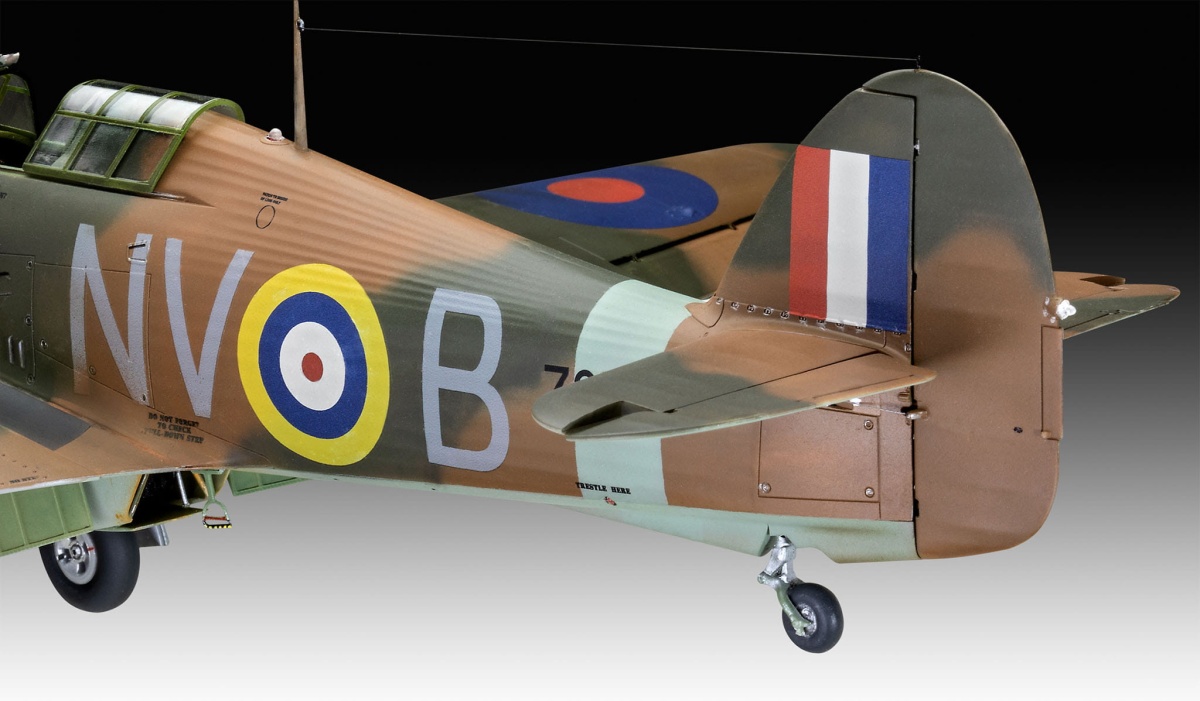 Zdjęcie dodatkowe produktu Hawker Hurricane Mk IIb 1:32 Revell 04968