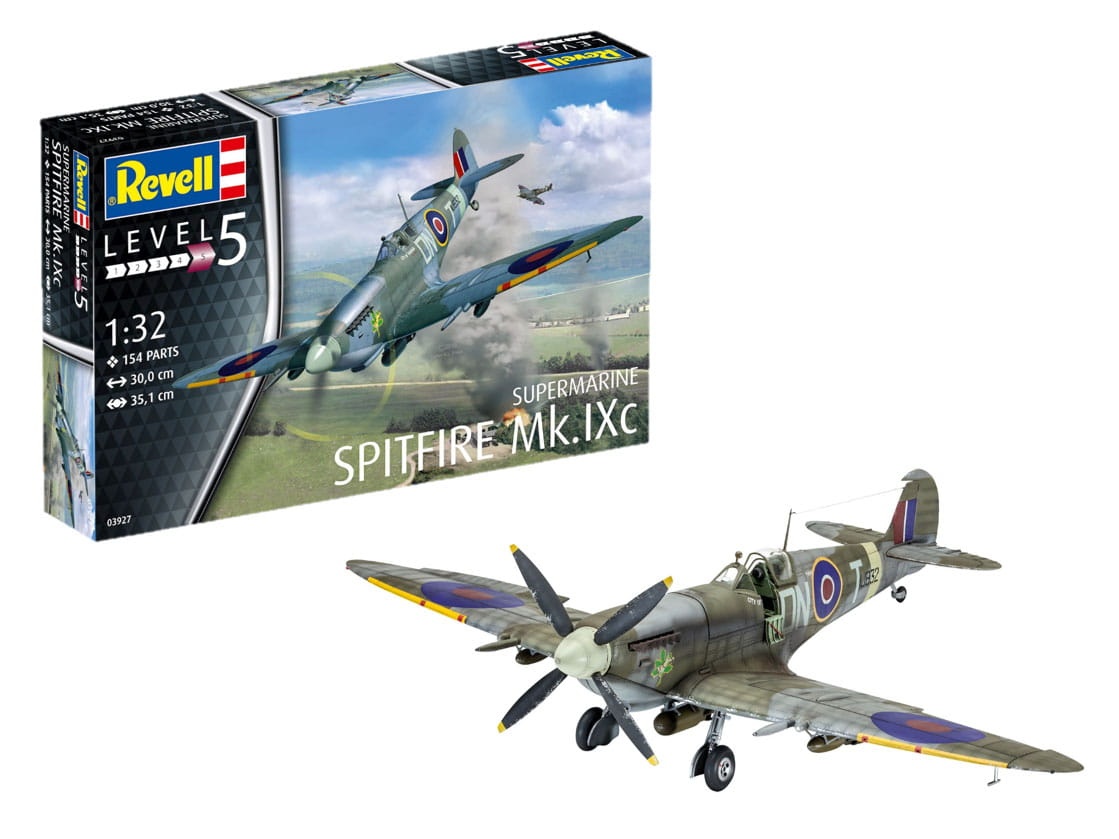 Zdjęcie główne produktu Spitfire Mk.IXC 1:32 Revell 03927