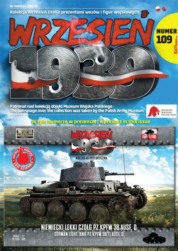 German light tank Pz.Kpfw 38 Ausf. D 1:72 First to Fight PL109