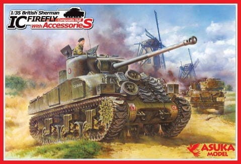 British Sherman FIREFLY IC 1:35 Asuka 35-028