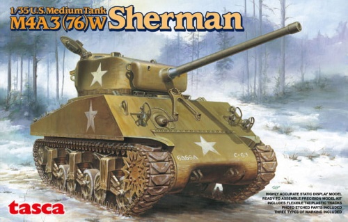 M4A3(76)W Sherman 1:35 Asuka 35-019