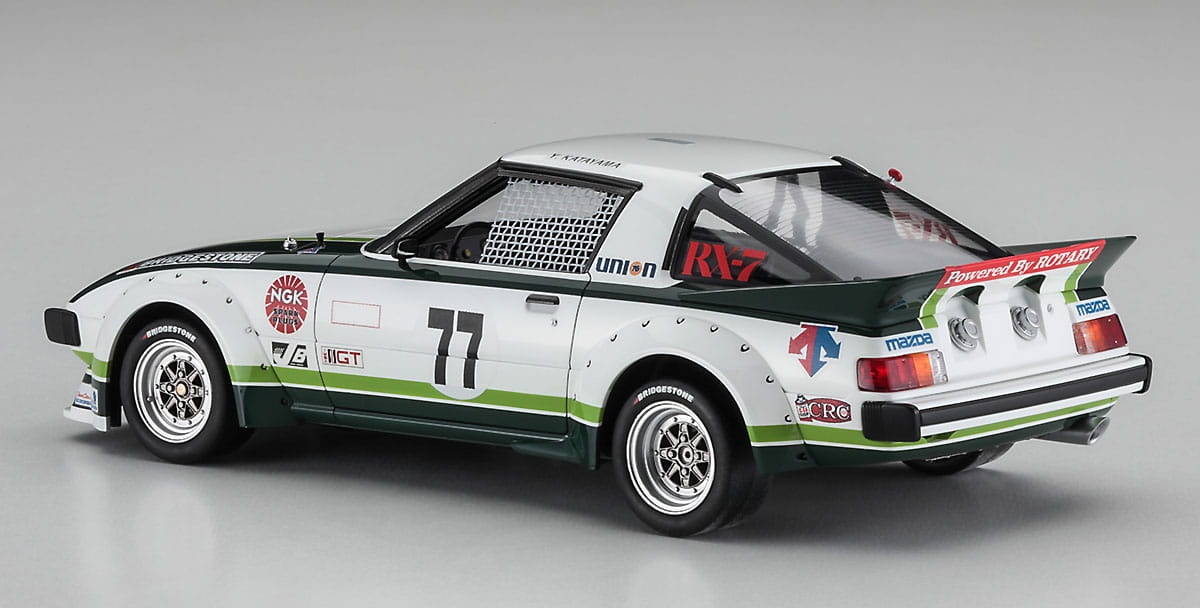 Zdjęcie dodatkowe produktu Mazda Savanna RX-7 (SA22C) 1979 Portland Car No.77 1:24 Hasegawa 20661