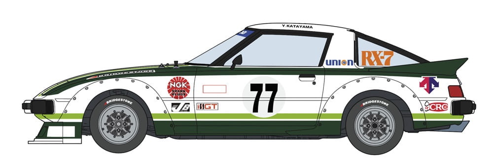 Zdjęcie dodatkowe produktu Mazda Savanna RX-7 (SA22C) 1979 Portland Car No.77 1:24 Hasegawa 20661