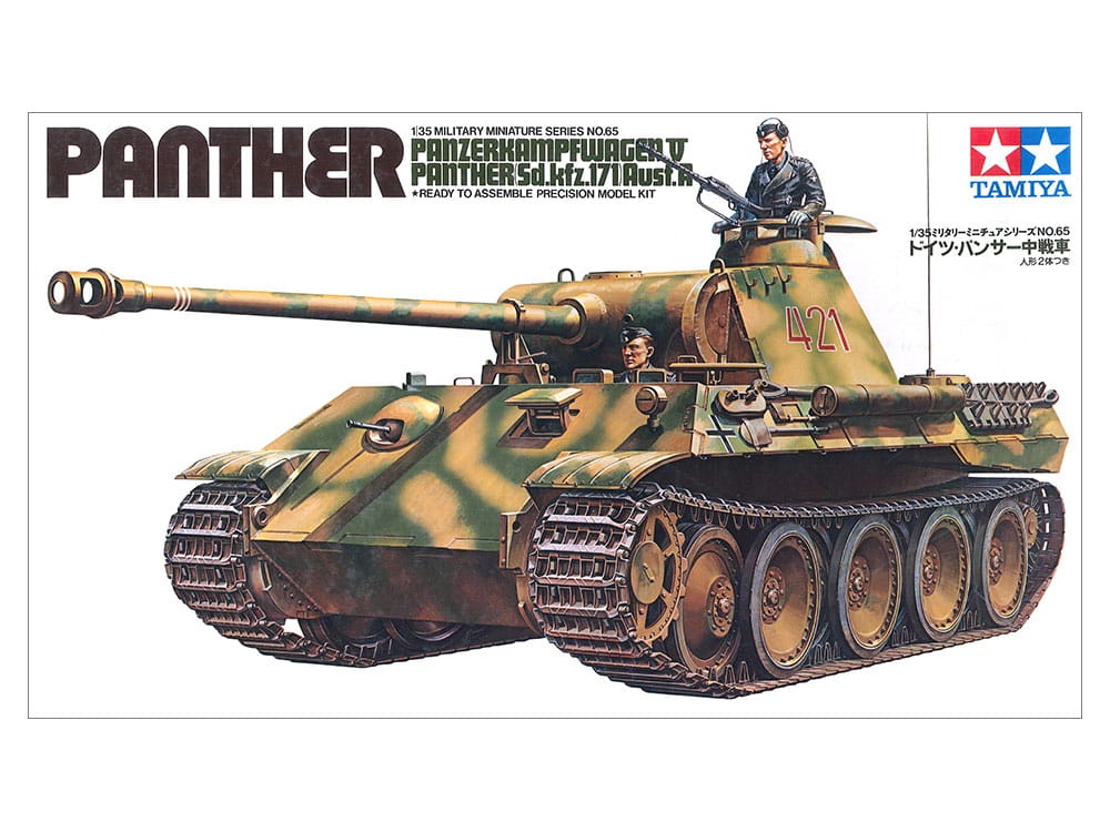 Zdjęcie główne produktu Panzerkampfwagen V Panther Ausf.A Czołg 1:35 Tamiya 35065