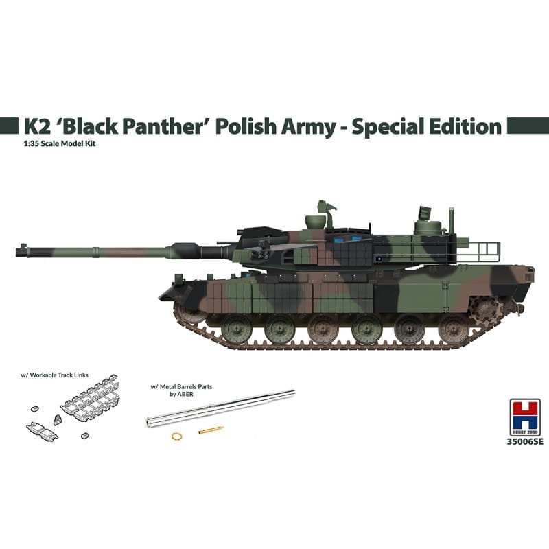Zdjęcie główne produktu K2 Black Panther Polish Army Hobby 2000 35006SE