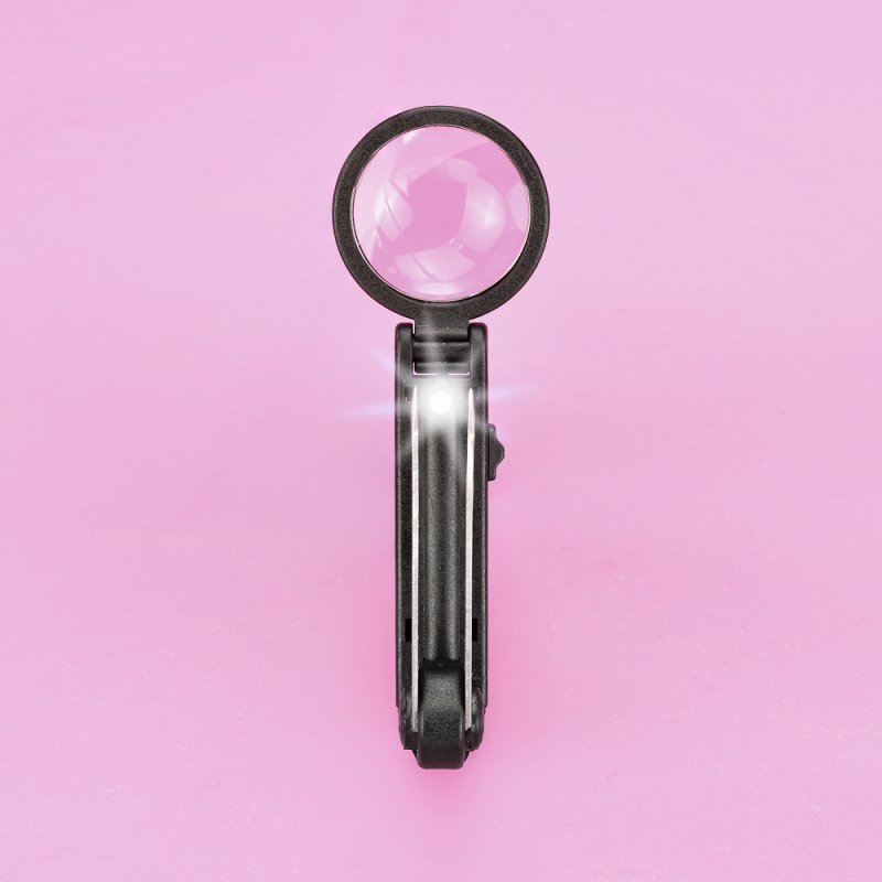 Zdjęcie dodatkowe produktu Szkło powiększające z pęsetą i LED (powiększenie 1.75x) Modelcraft Shesto PTW1124