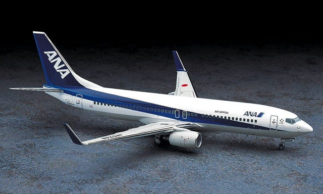 Zdjęcie dodatkowe produktu Boeing 737-800 ANA Triton Blue 1:200 Hasegawa 10737