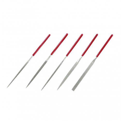 Modelcraft Shesto PFL6002 diamond file set (4pcs, 140mm)