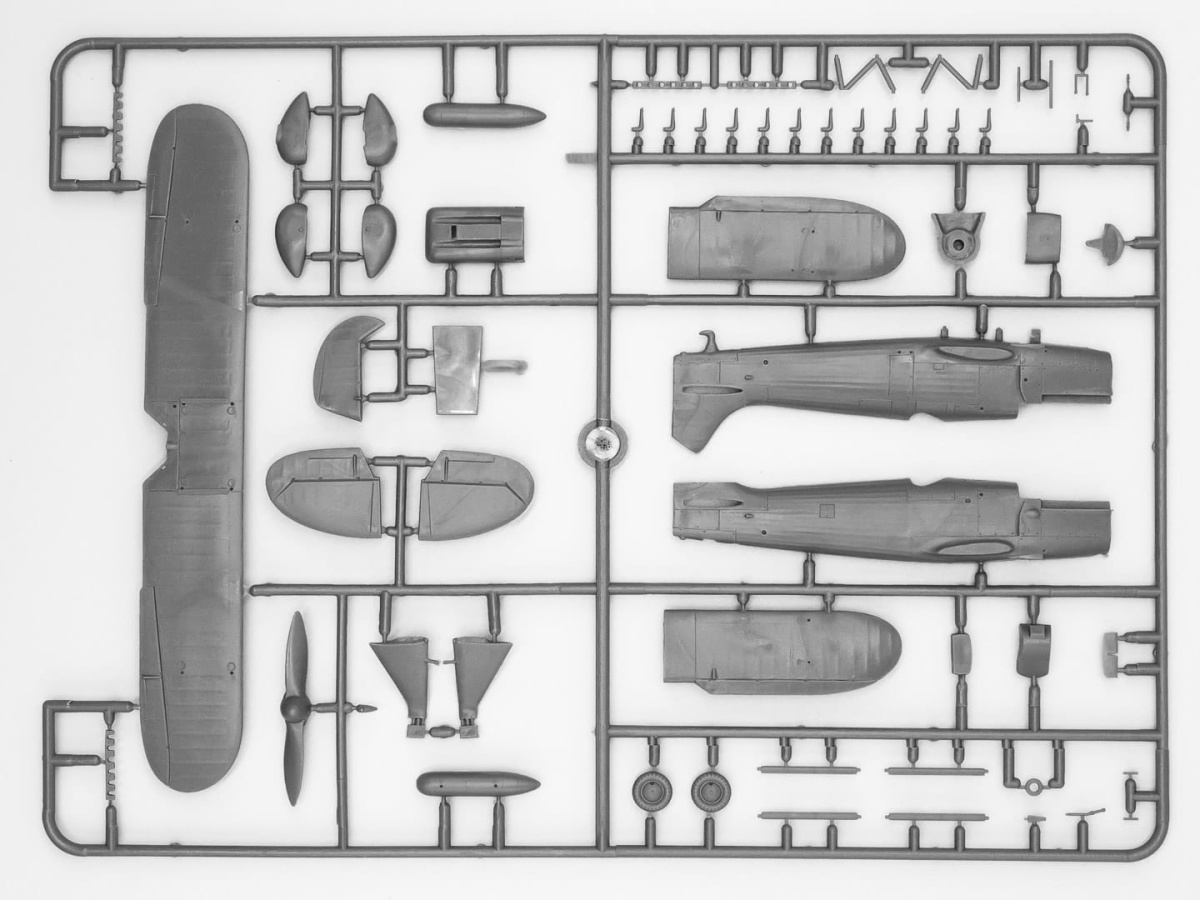 Zdjęcie dodatkowe produktu Heinkel He 51B-2 1:72 ICM 72192