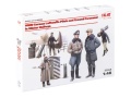 Zdjęcie dodatkowe produktu WWII German Luftwaffe Pilots and Ground Personnel in Winter Uniform 1:48 ICM 48086
