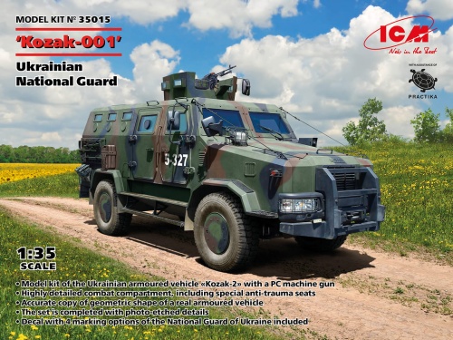 Cossack-001 1:35 ICM 35015