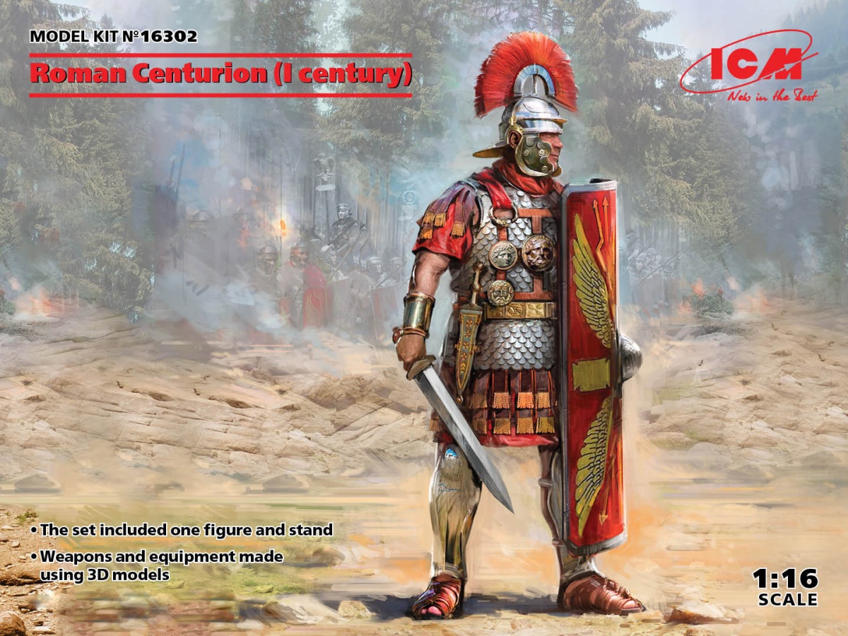 Zdjęcie główne produktu Roman Centurion 1:16 ICM 16302