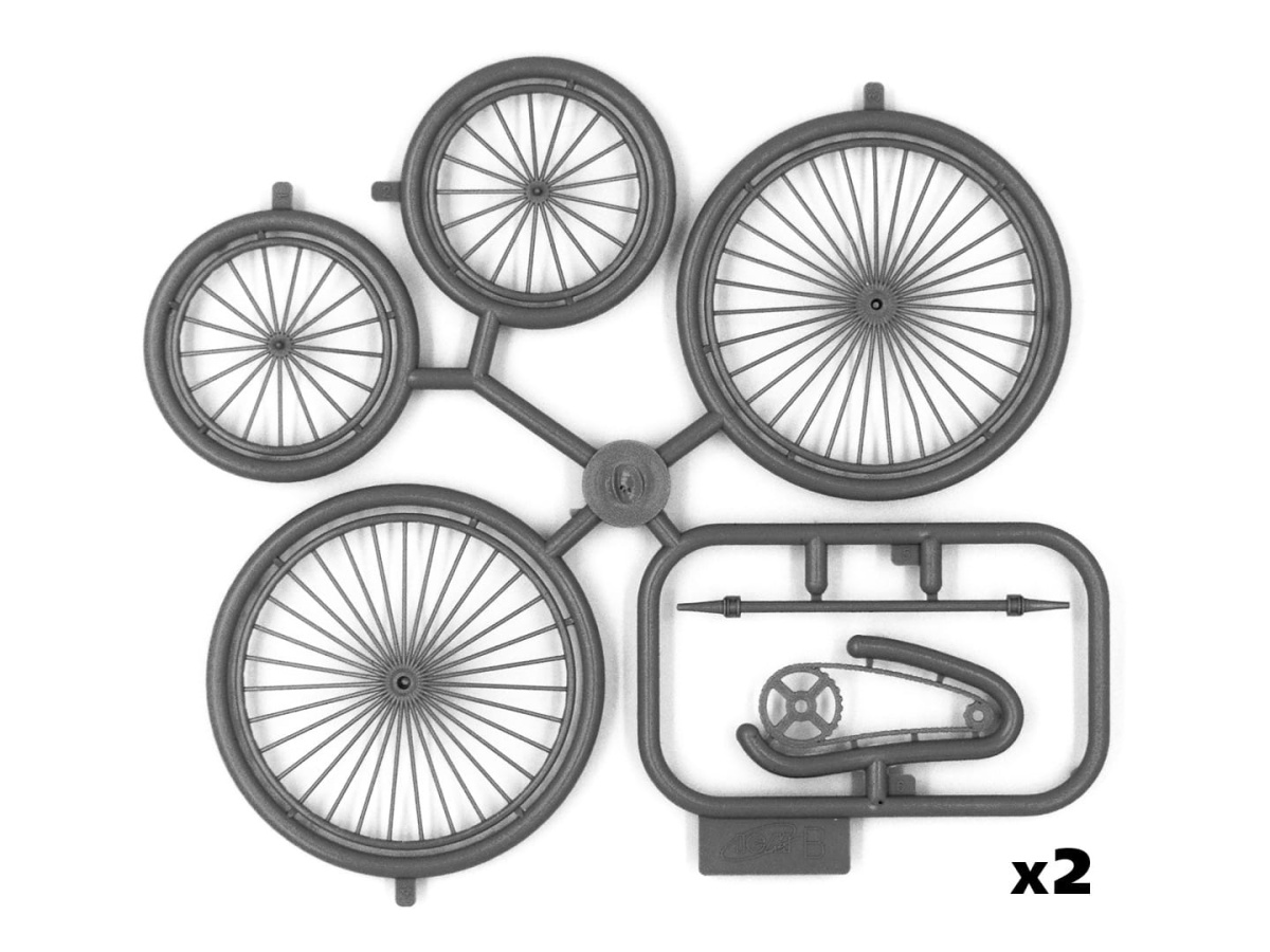 Zdjęcie dodatkowe produktu Benz Patent-Motorwagen 1886 EASY version 1:24 ICM 24042