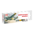 Zdjęcie główne produktu Acrylic paint set WWII German Aviation ICM 3014
