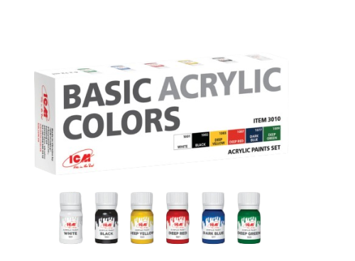 Basic Acrylic Colors ICM 3010