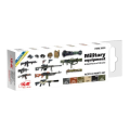 Zdjęcie główne produktu Acrylic paint set for military equipment Armed Forces of Ukraine ICM 3039
