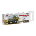 Zdjęcie główne produktu Acrylic paint set for Bundeswehr vehicles and AFVs ICM 3017