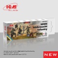 Zdjęcie dodatkowe produktu Acrylic Paint Set for WWII Wehrmacht Infantry ICM 3022