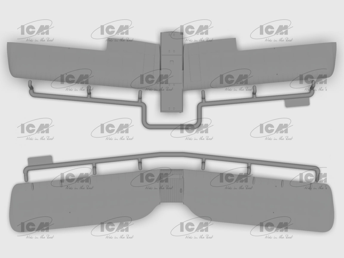 Zdjęcie dodatkowe produktu DH 82A Tiger Moth with bombs 1:32 ICM 32038
