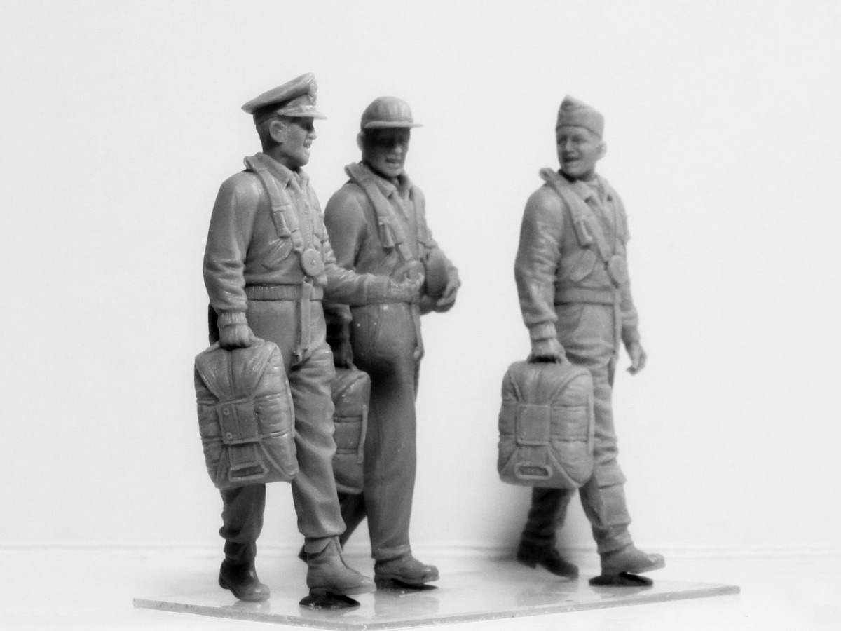 Zdjęcie dodatkowe produktu USAAF Pilots (1941-1945) 1:32 ICM 32104