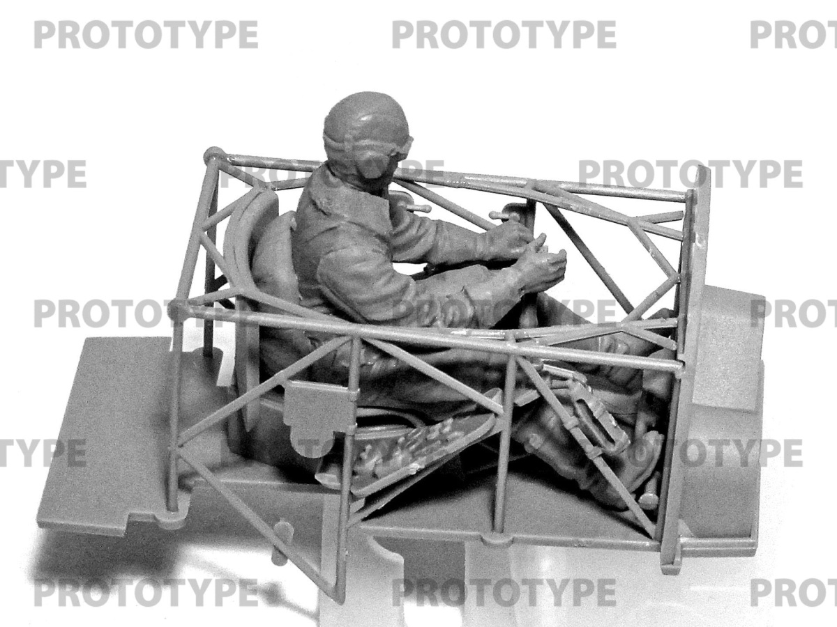 Zdjęcie dodatkowe produktu WWII Axis Pilots in the cockpit 1:32 ICM 32111