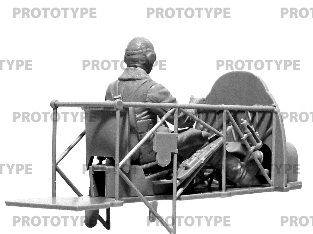 Zdjęcie dodatkowe produktu WWII Axis Pilots in the cockpit 1:32 ICM 32111