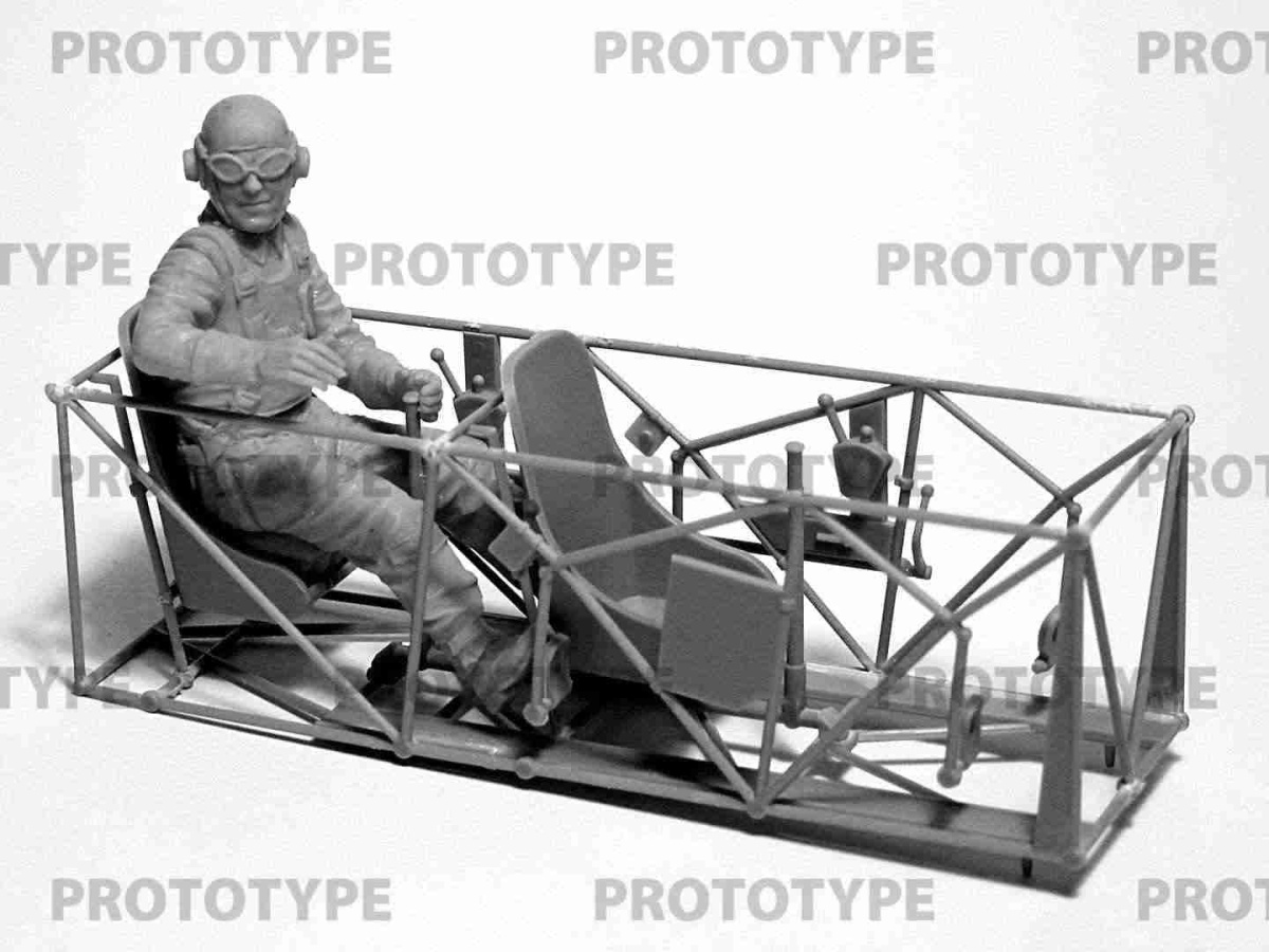 Zdjęcie dodatkowe produktu WWII Allies Pilots in the cockpit 1:32 ICM 32112