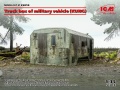Zdjęcie główne produktu Truck box of military vehicle (KUNG) 1:35 ICM 35010