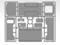 Zdjęcie dodatkowe produktu Truck box of military vehicle (KUNG) 1:35 ICM 35010