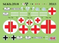 Zdjęcie dodatkowe produktu Sd. Kfz. 251/8 Ausf A Krankenpanzerwagen 1:35 ICM 35113