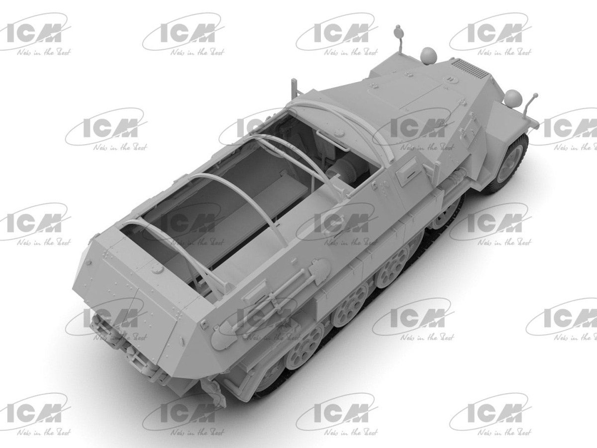 Zdjęcie dodatkowe produktu Sd. Kfz. 251/8 Ausf A Krankenpanzerwagen 1:35 ICM 35113