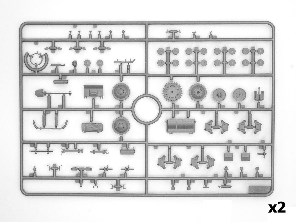 Zdjęcie dodatkowe produktu 10.5cm leFH 16(Sf) auf Geschutzwagen FCM36 (f) 1:35 ICM 35340