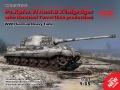 Zdjęcie główne produktu Pz.Kpfw.VI Ausf.B King Tiger with Henschel Turret (late production) 1:35 ICM 35363