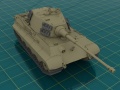 Zdjęcie dodatkowe produktu Pz.Kpfw.VI Ausf.B King Tiger with Henschel Turret (late production) 1:35 ICM 35363