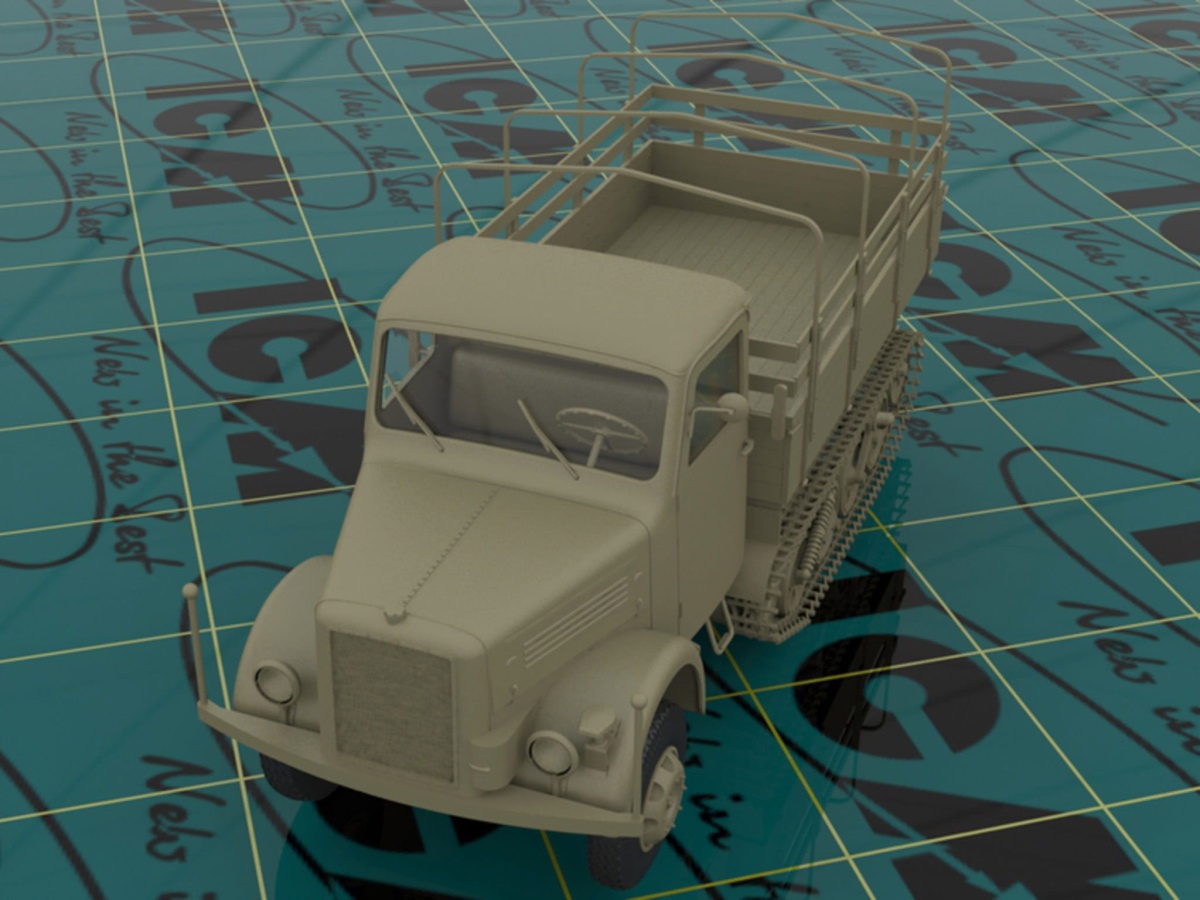 Zdjęcie dodatkowe produktu KHD S3000/SS M Maultier 1:35 ICM 35453