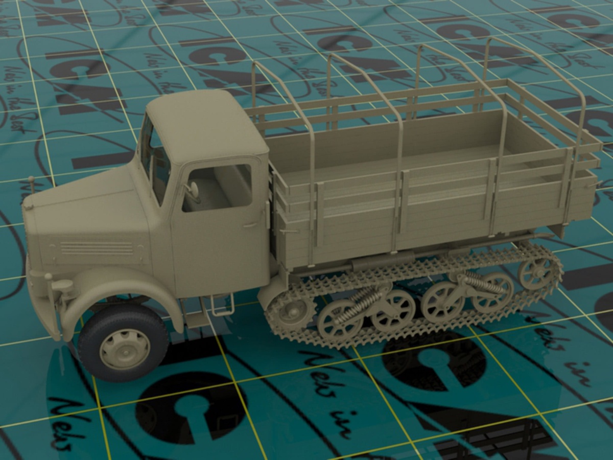 Zdjęcie dodatkowe produktu KHD S3000/SS M Maultier 1:35 ICM 35453