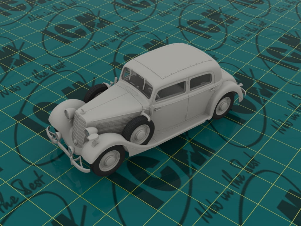 Zdjęcie dodatkowe produktu Typ 320 (W142) Saloon 1:35 ICM 35537