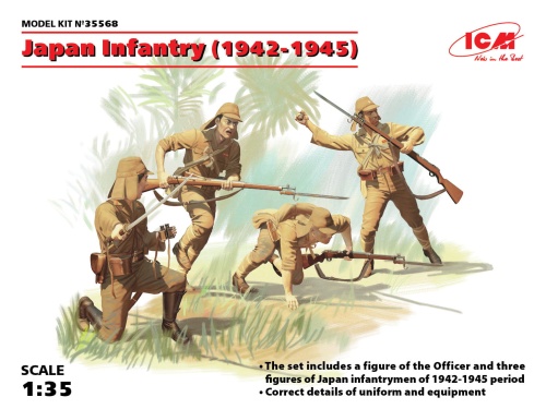 Japan Infantry (1942-1945) 1:35 ICM 35568