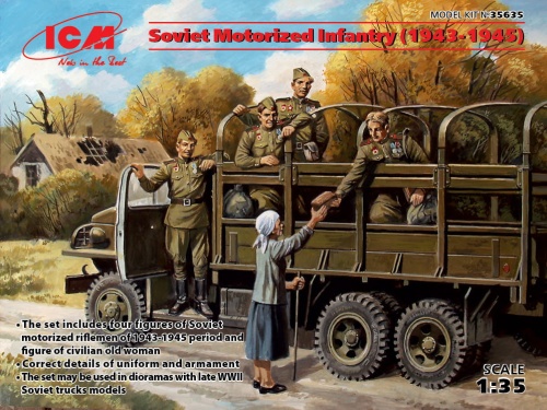 Soviet Motorized Infantry (1943-1945) 1:35 ICM 35635