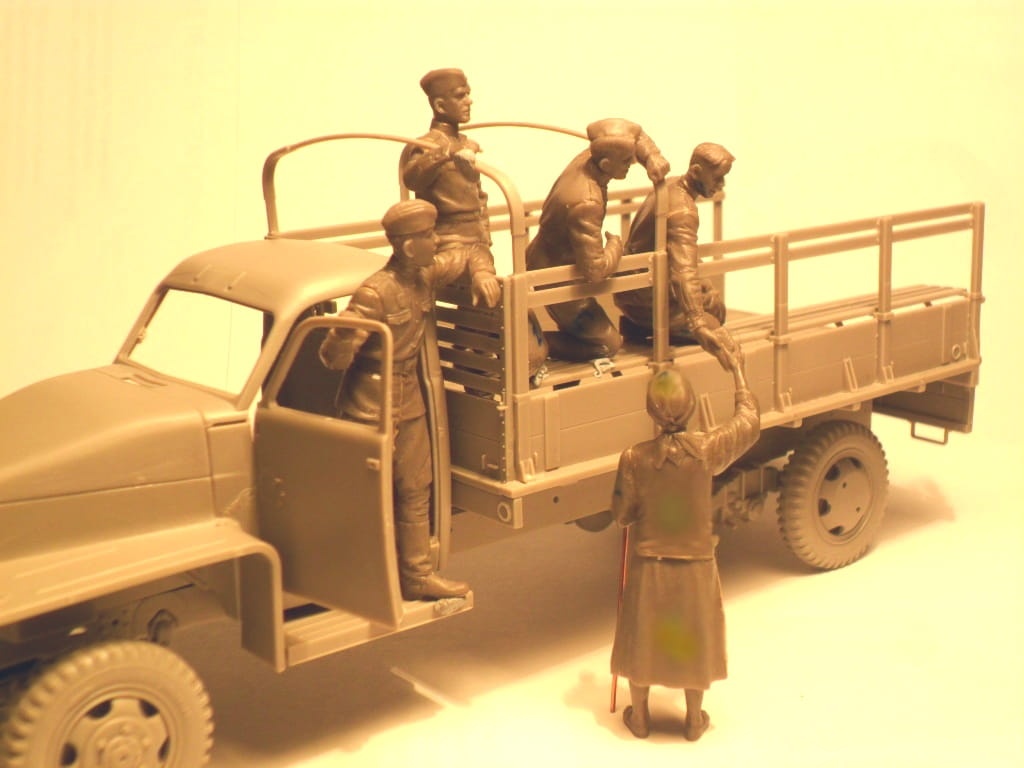 Zdjęcie dodatkowe produktu Soviet Motorized Infantry (1943-1945) 1:35 ICM 35635