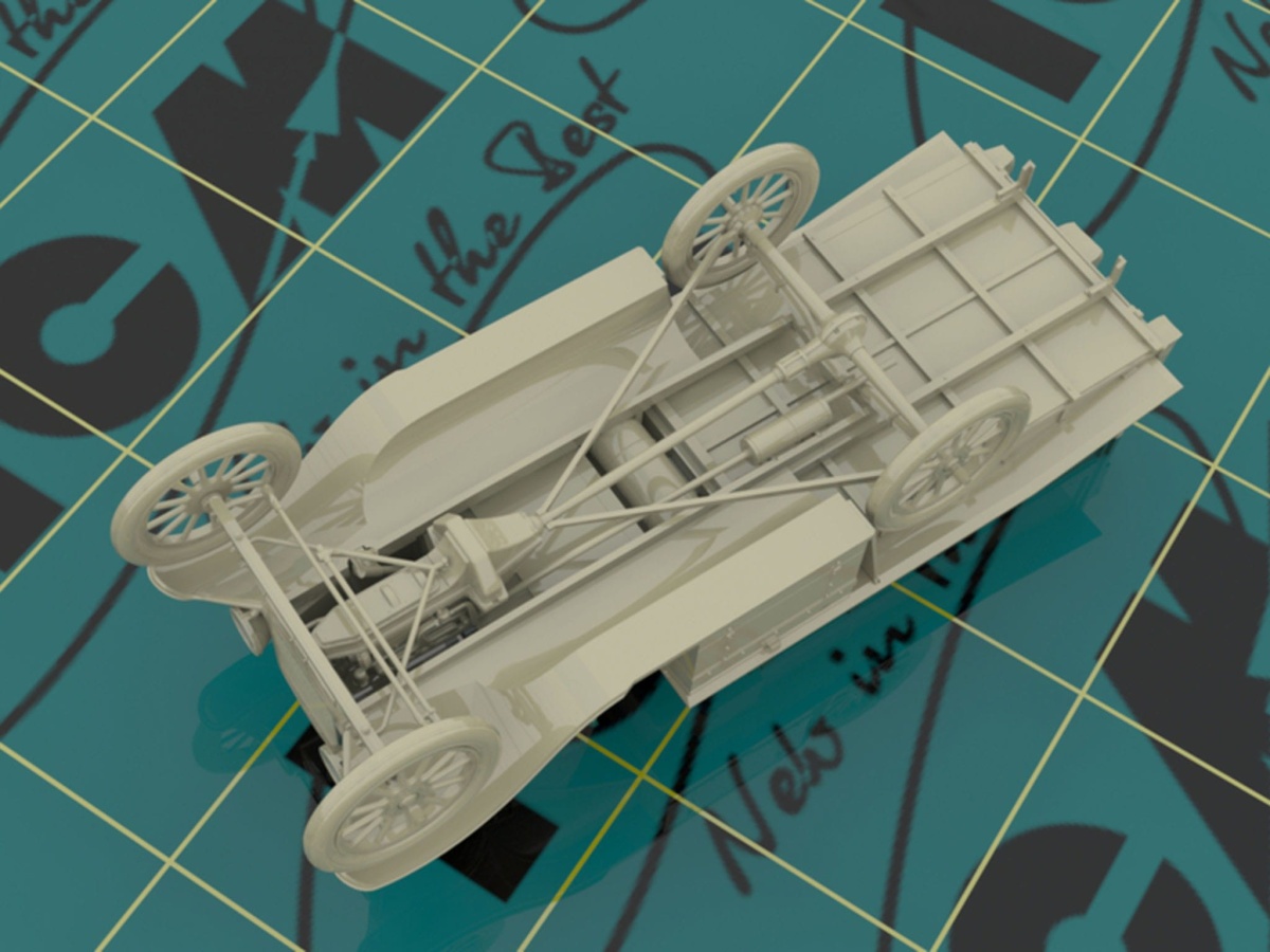 Zdjęcie dodatkowe produktu Model T 1917 Ambulance (early) 1:35 ICM 35665