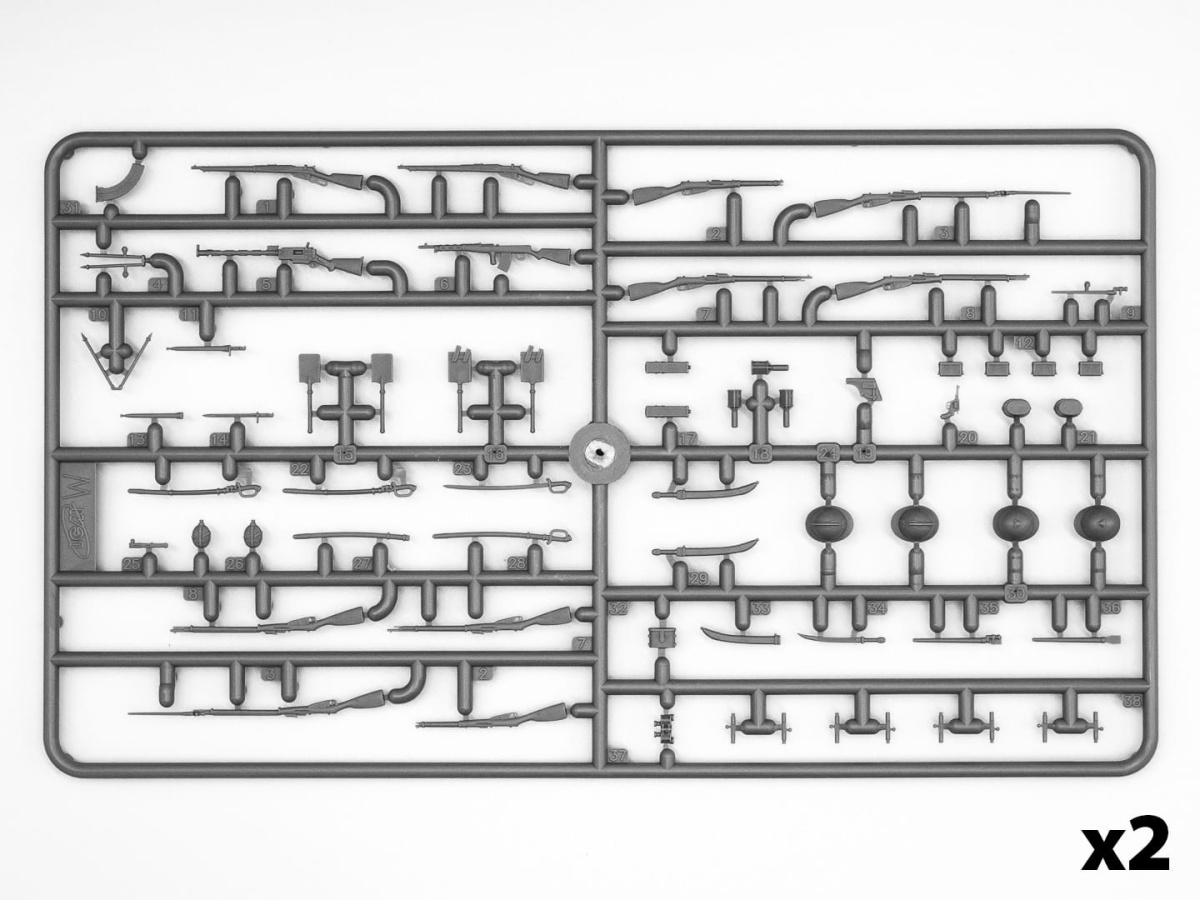 Zdjęcie dodatkowe produktu WWI Russian Infantry Weapon and Equipment 1:35 ICM 35672