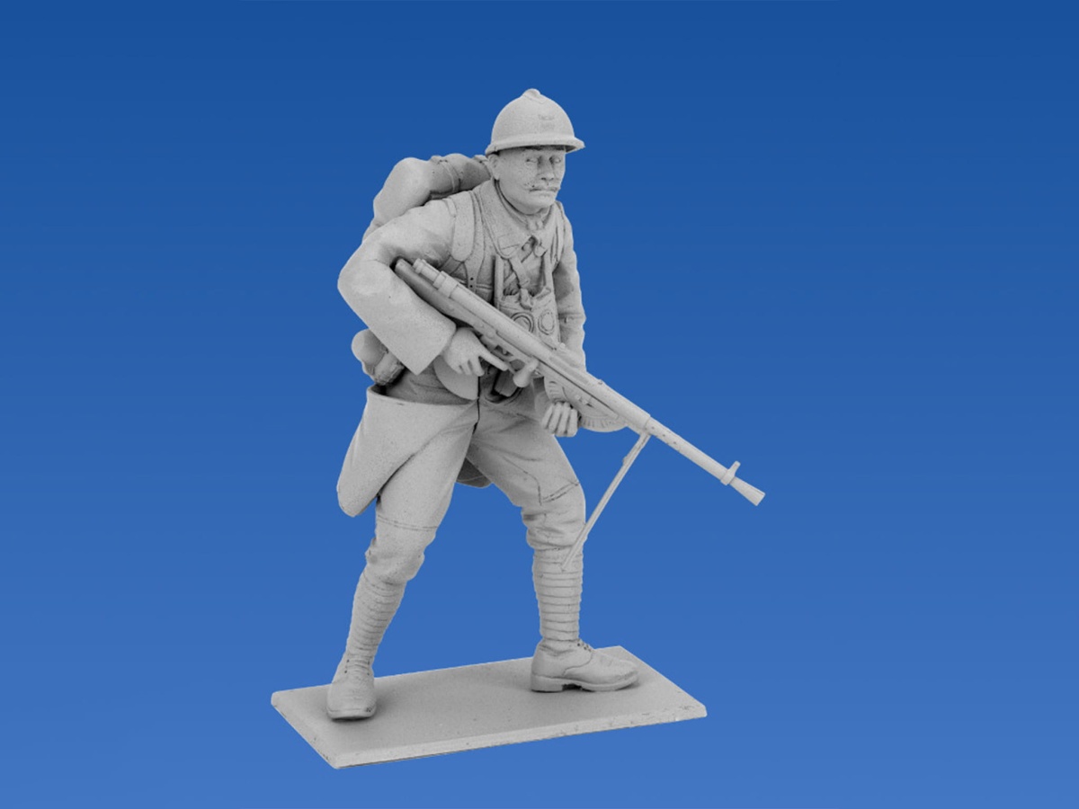 Zdjęcie dodatkowe produktu French Infantry (1916) 1:35 ICM 35691
