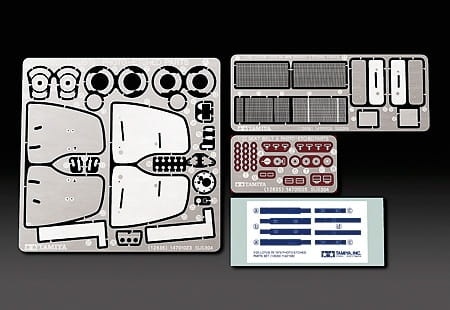 Zdjęcie dodatkowe produktu Photo-Etched Parts for Lotus 79 Ford 1979 1:20 Tamiya 12639