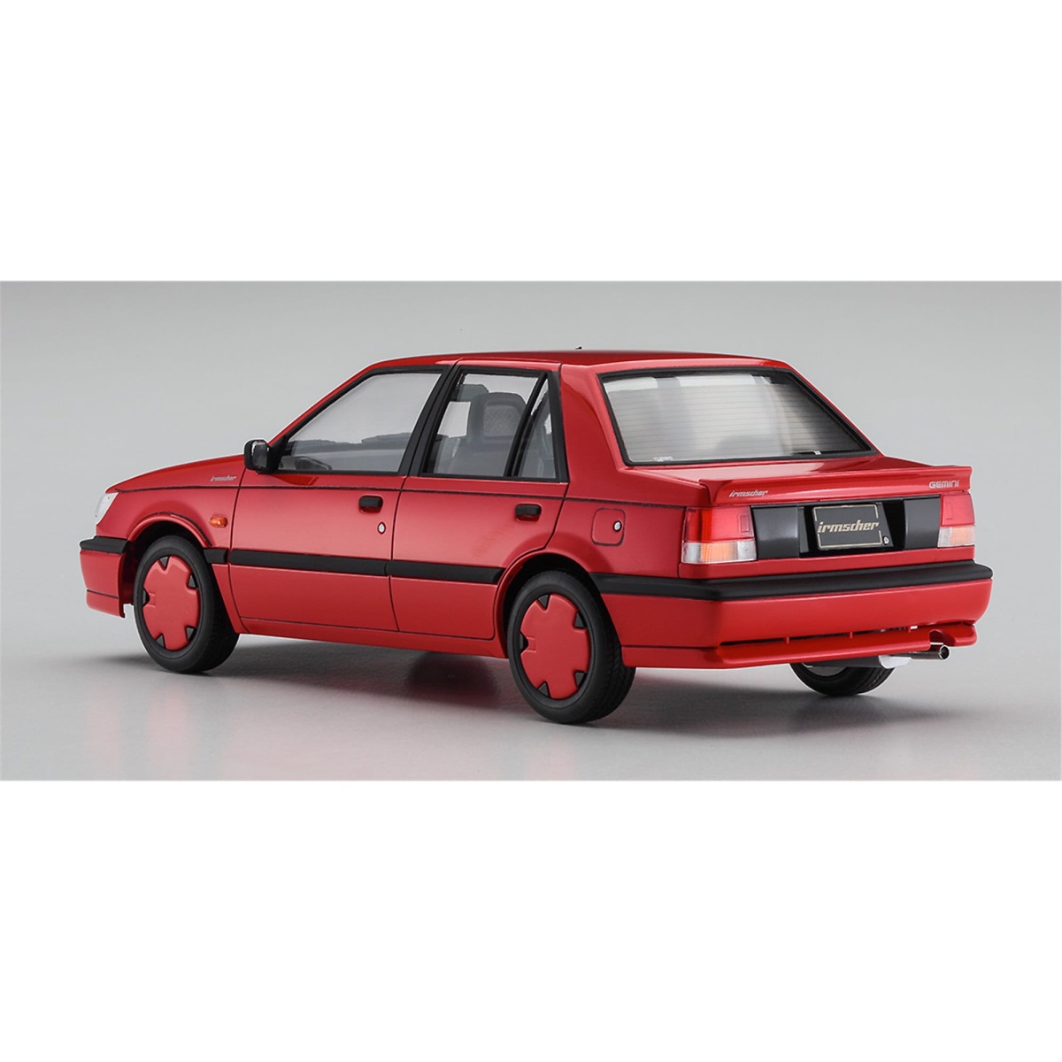 Zdjęcie dodatkowe produktu Isuzu Gemini (JT150) Irmscher Turbo Red Color 1:24 Hasegawa 20664
