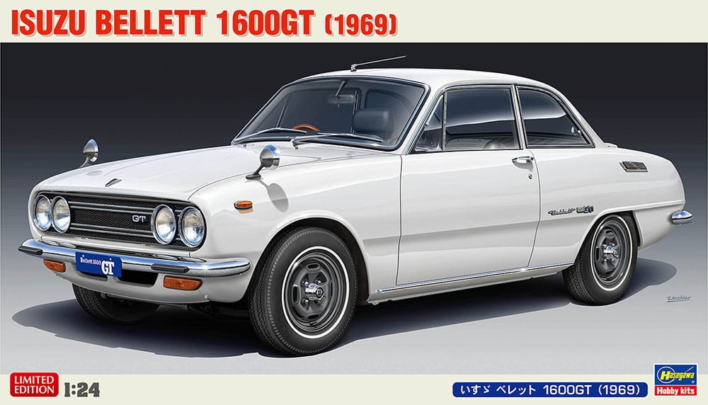 Zdjęcie główne produktu Isuzu Bellett 1600GT (1969) 1:24 Hasegawa 20668