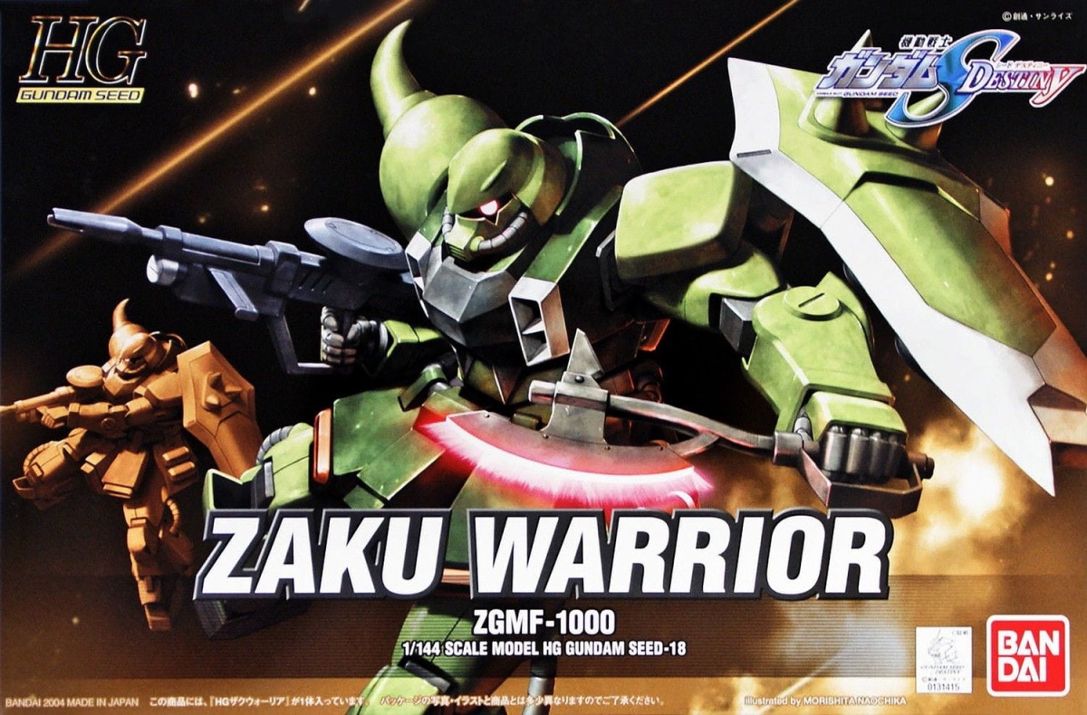 Zdjęcie główne produktu Gunpla HGGS ZGMF-1000 ZAKU Warrior HGGS 1:144