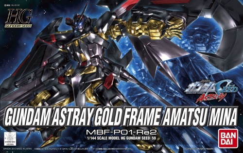 Gunpla MBF-P01-Re2AMATU Gundam Astray Gold Frame Amatsu Mina HGGS 1:144