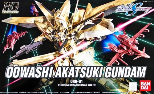 Gunpla ORB-01 Oowashi Akatsuki Gundam HGGS 1:144
