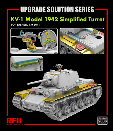 Zdjęcie główne produktu Upgrade Solution Series for 5041 KV-1 1:35 Rye Field Model 2036